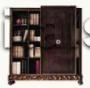 Книжный шкаф с раздвижной створкой (Art. 800/70/3001/D) - Prima Classe