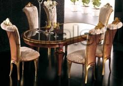 Нераздвижной овальный стол (Art. TG12/F) - Tiffany