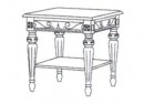 Столик под лампу (Art. 4009/TL) - San Marco