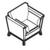Кресло (Art. 01006) - Art & Moble